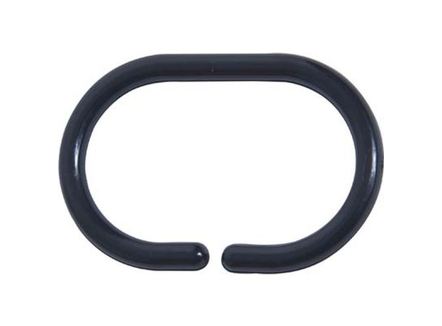 Alke za zavesu Tendance crne 12/1-