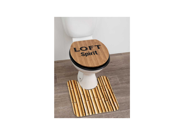 Daska za WC šolju Tendance 37.5cm, braon, Dostupne boje: Braon-2