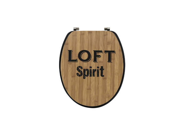 Daska za WC šolju Tendance 37.5cm, braon, Dostupne boje: Braon-