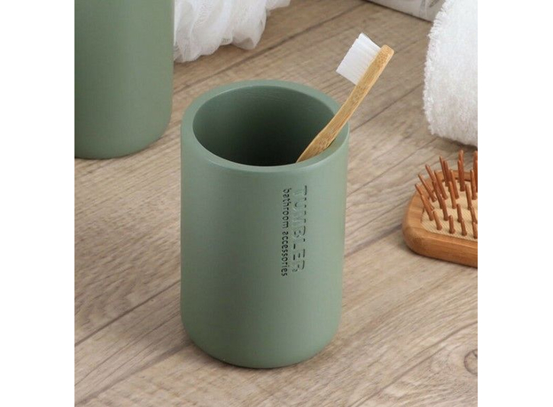 Čaša za četkice Tendance – Zelena, Iz kolekcije: Čaša-2
