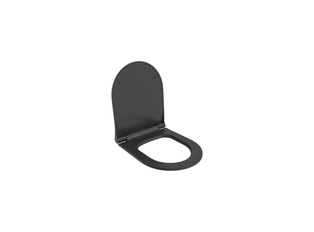 Viva Brilla Slim WC daska, crna mat, Dostupne boje: Mat crna-2