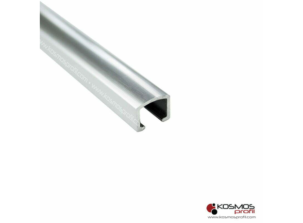 Lajsna bordura U-32 2,7m/10mm srebro-sjaj-