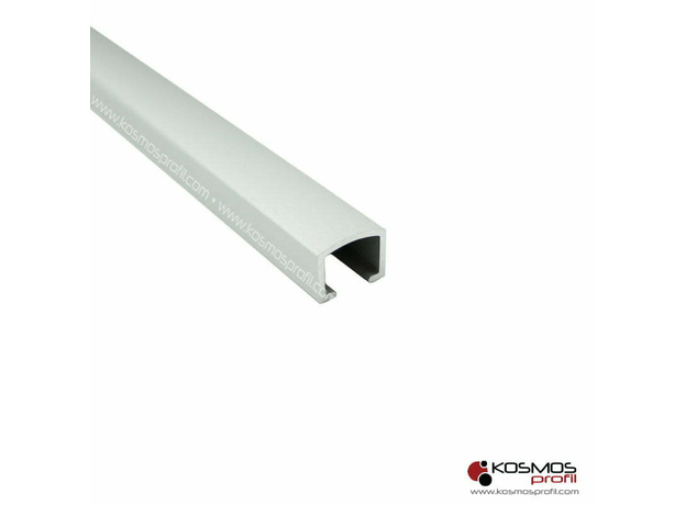 Lajsna bordura profil U-32 2,7m/8mm srebro-mat-