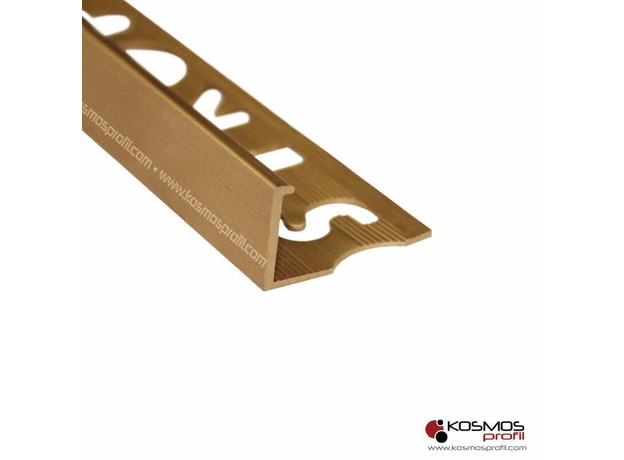 Lajsna L-profil Ptanel-10 2,7m/10mm zlato-mat, Dostupne boje: Zlato-mat, Debljina: 10, Dužina: 270-