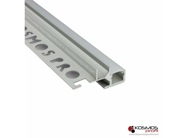 Lajsna LED profil T-4058-10 2m/10mm srebro-mat-2