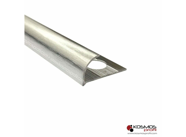 Lajsna ugaona 3419 2,7m/10mm srebro-brušeno-