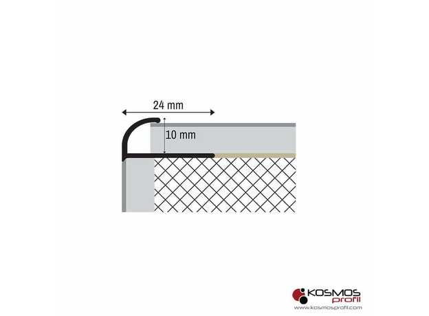 Lajsna ugaona 3419 2,7m/10mm zlato-sjaj-2