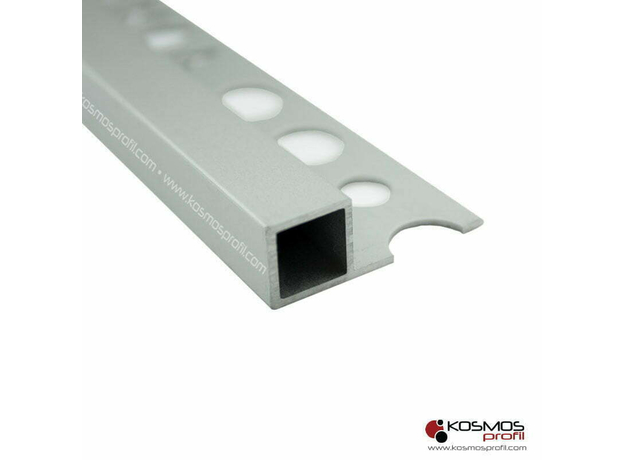 Lajsna ugaona Kvada 2,7m/10mm srebro-mat-