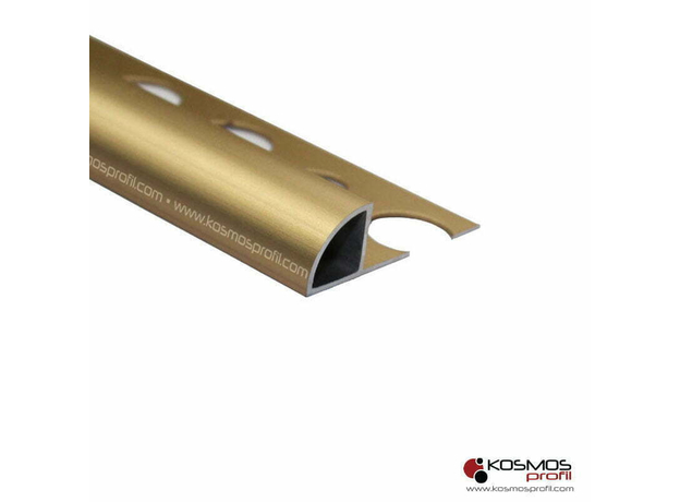 Lajsna ugaona PJEAL-10 2,7m/10mm zlato-mat-