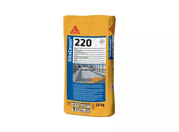 Lepak za pločice SikaCeram 220 (25kg), Vrsta: 220-