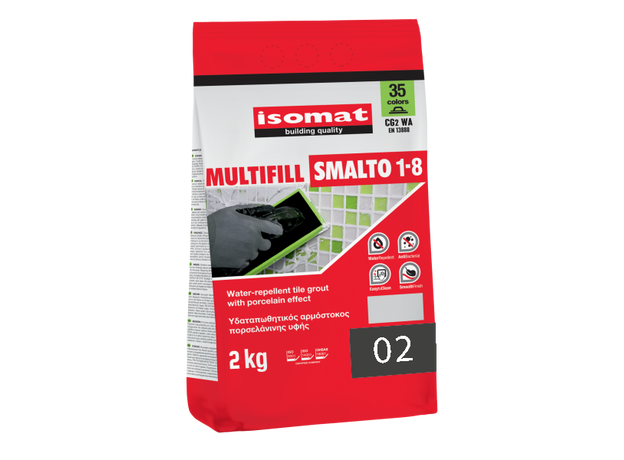Isomat Fug masa 02 crna (2kg), Boja: Crna-