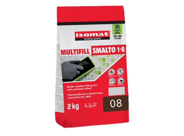 Isomat Fug masa 08 braon (2kg), Boja: Braon-