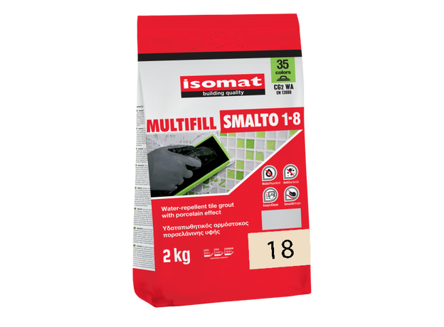 Isomat Fug masa 18 Perla bež (2kg), Boja: Perla bež-