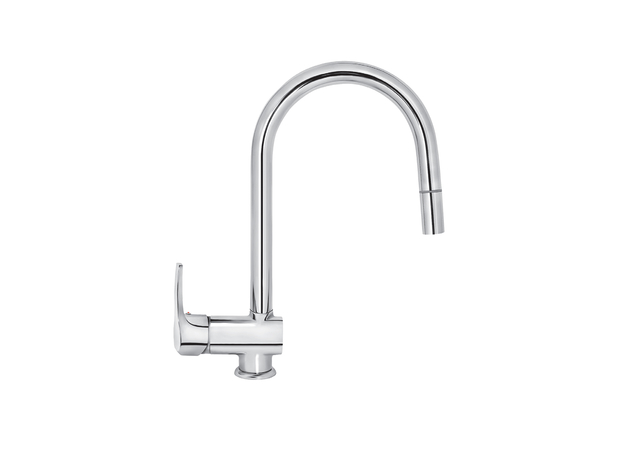 Baterija za sudoperu sa izvlačnim izlivom Cubo, Modeli: Za sudoperu (sa izvlačnim tušem)-