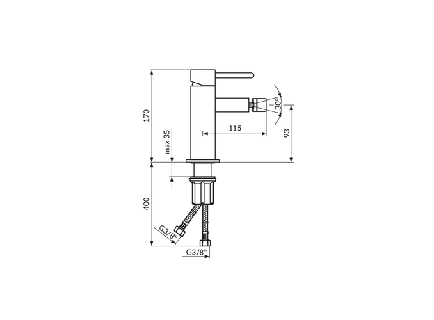 Baterija za bide Dark, Modeli: Za bide-2