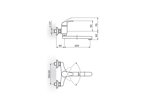 Zidna baterija Perla, Modeli: Zidna baterija-2
