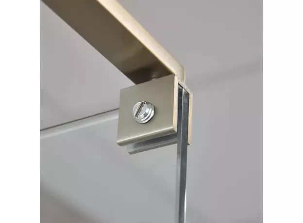 Tuš paravan Walk in Gold 90cm, Širina: 90-4