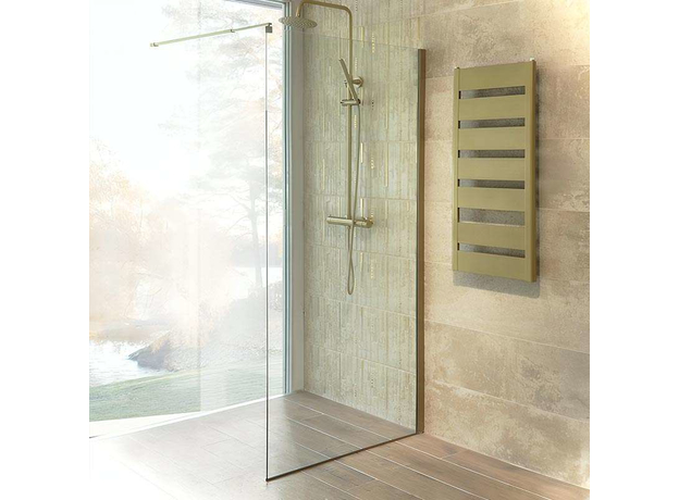 Tuš paravan Walk in Gold 80cm, Širina: 80-