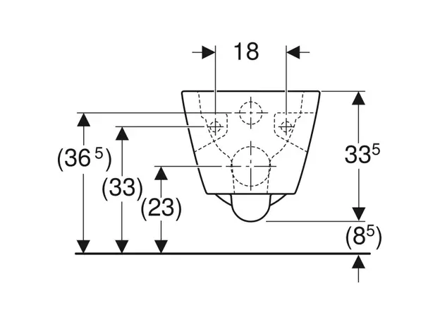 Selnova Square Premium konzolna WC šolja, Modeli: Selnova Square Premium-2