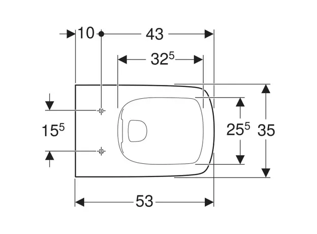 Selnova Square konzolna WC šolja, Modeli: Selnova Square-2