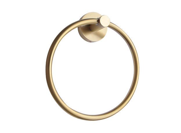 Okrugli držač peškira Gold, Iz kolekcije: Držač peškira okrugli-