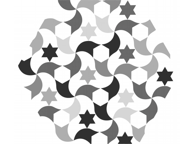 Hex 25 Kasbah Mix Grey 25x22cm II klasa-5