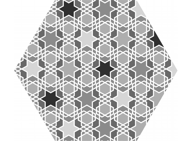 Hex 25 Kasbah Mix Grey 25x22cm II klasa-4