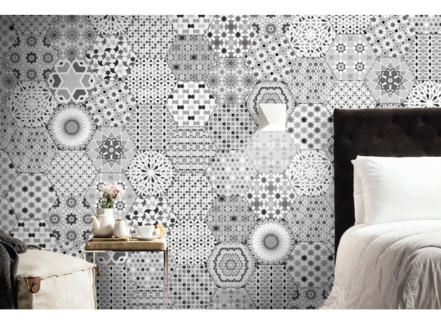 Hex 25 Kasbah Mix Grey 25x22cm II klasa-2