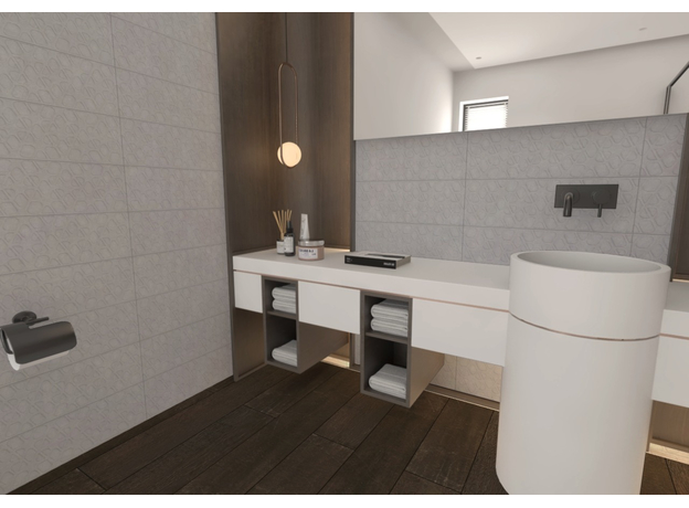 Pera White Decofon 30x90cm, Dostupne boje: White Decofon, Dimenzija: 30x90-3