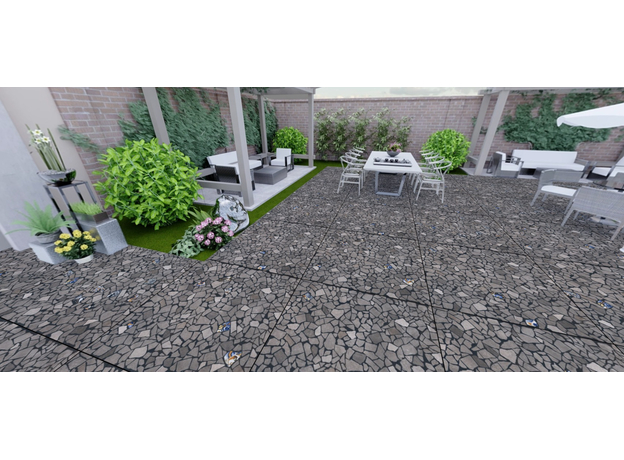 Ramblas Grey 80x80cm, Dostupne boje: Grey, Dimenzija: 80x80-2