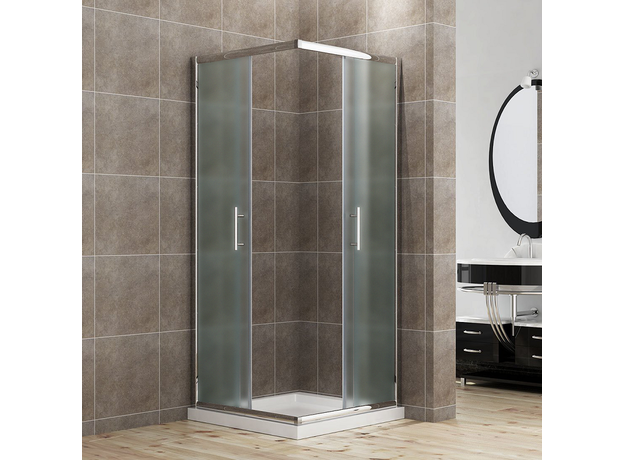 Tuš kabina 6006 80x80cm Mat, Dimenzija: 80x80, Vrsta stakla: Mat-2