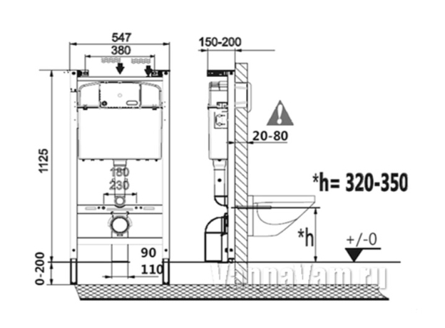 Active ugradni vodokotlić-2