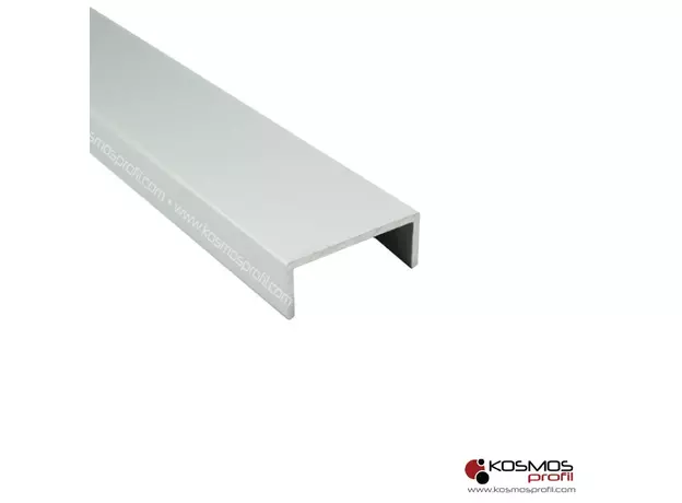 Lajsna bordura B-20 3m/20mm srebro-mat-
