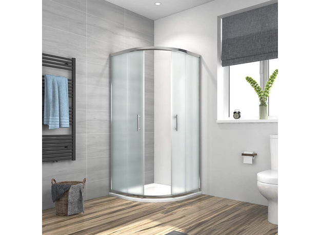 Tuš kabina 6012 R80 Mat, Dimenzija: R80, Vrsta stakla: Mat-2