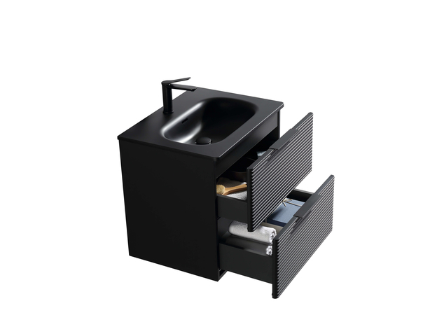 Timber 60 Ormarić Mat Black, Dostupne boje: Mat crni-5