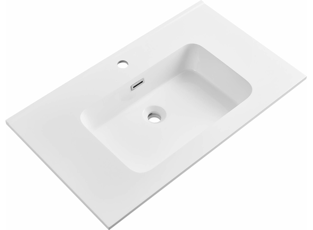 Nature 80 lavabo White 81x46cm, Dostupne boje: Bela Sjaj, Širina: 81-