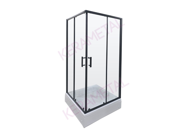 Astral loft  K90 BLACK SDB-16 6mm, Dimenzija: 90x90-