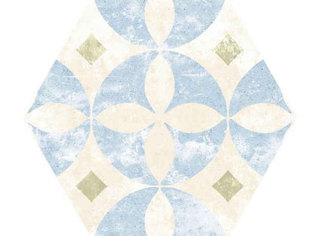 Hex 25 Heritage Mix 25x22cm-