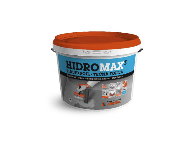 Hidromax Liquid Foil – tečna hidroizolacija (15kg) – Maxima, Pakovanje: 15kg-