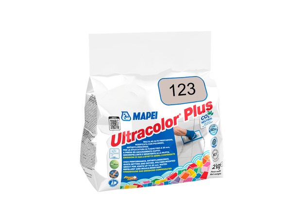 Mapei Ultracolor Plus 123 antik bela – fug masa (2kg), Boja: 123-