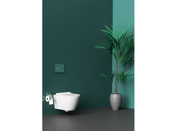 Allegro White konzolna WC šolja, Dostupne boje: Bela Sjaj-5