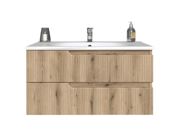 Ormarić sa umivaonikom Euridika 100H Pino/Oak-