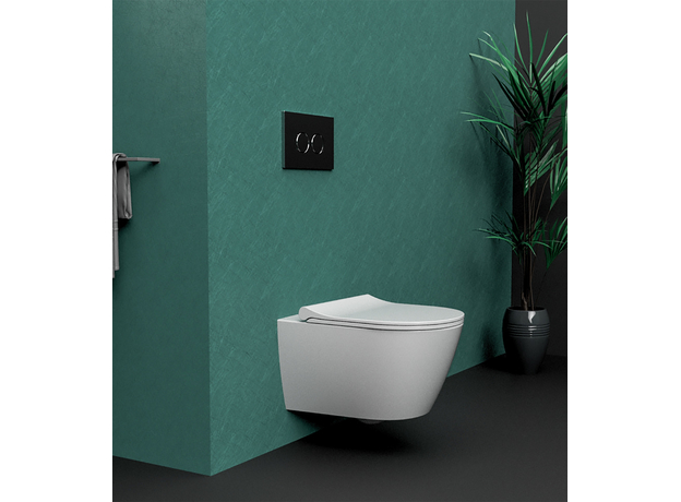 Allegro White konzolna WC šolja, Dostupne boje: Bela Sjaj-4