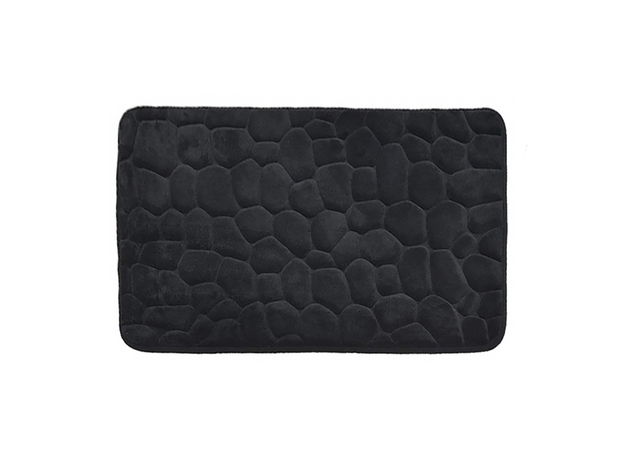 Tepih za kupatilo Pebble 50x80cm Crni, Dostupne boje: Crna, Dimenzija: 50x80-