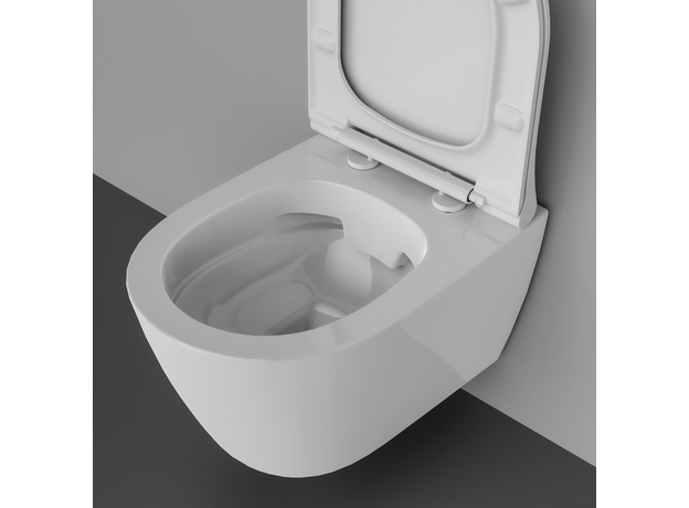 Allegro White konzolna WC šolja, Dostupne boje: Bela Sjaj-3