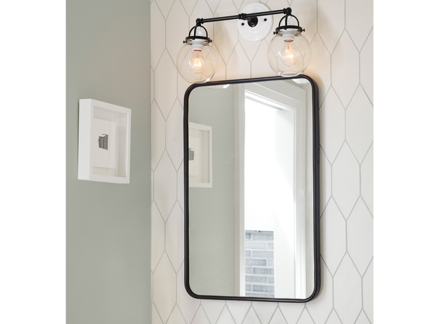 Ogledalo Crni ram 60x80cm DH-6080AMB, Dostupne boje: Crni ram, Dimenzija: 60x80-2