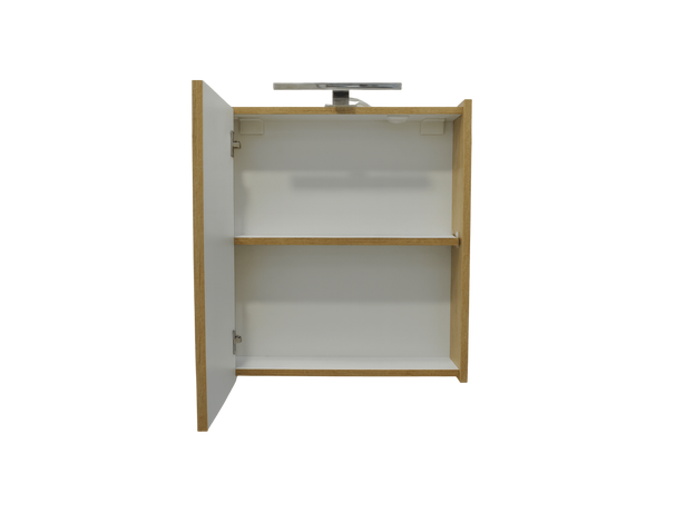 Akva 60 OAK ormarić sa LED osvetljenjem, Širina: 60, Modeli: Oak-3