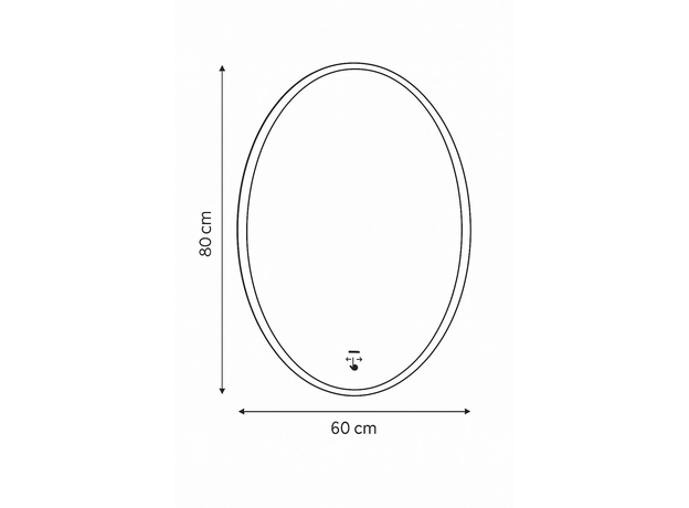 LED ogledalo Aura 60 Pino-2