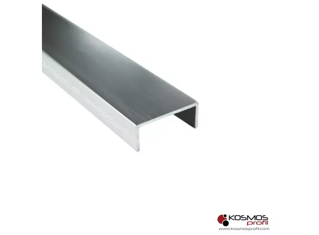 Lajsna bordura profil B-20 3m/20mm srebro-sjaj-