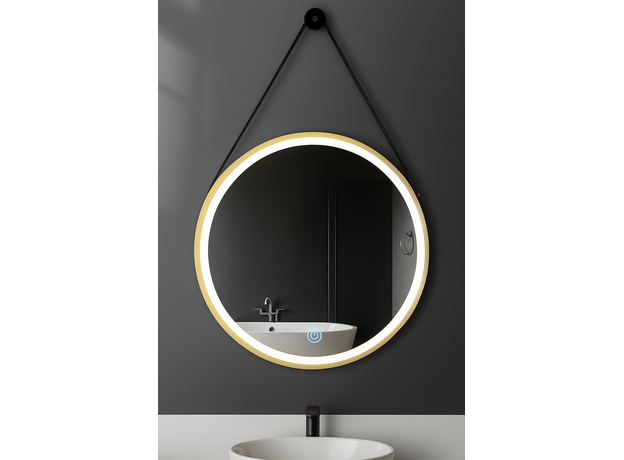 LED ogledalo CL12 Gold R70-2